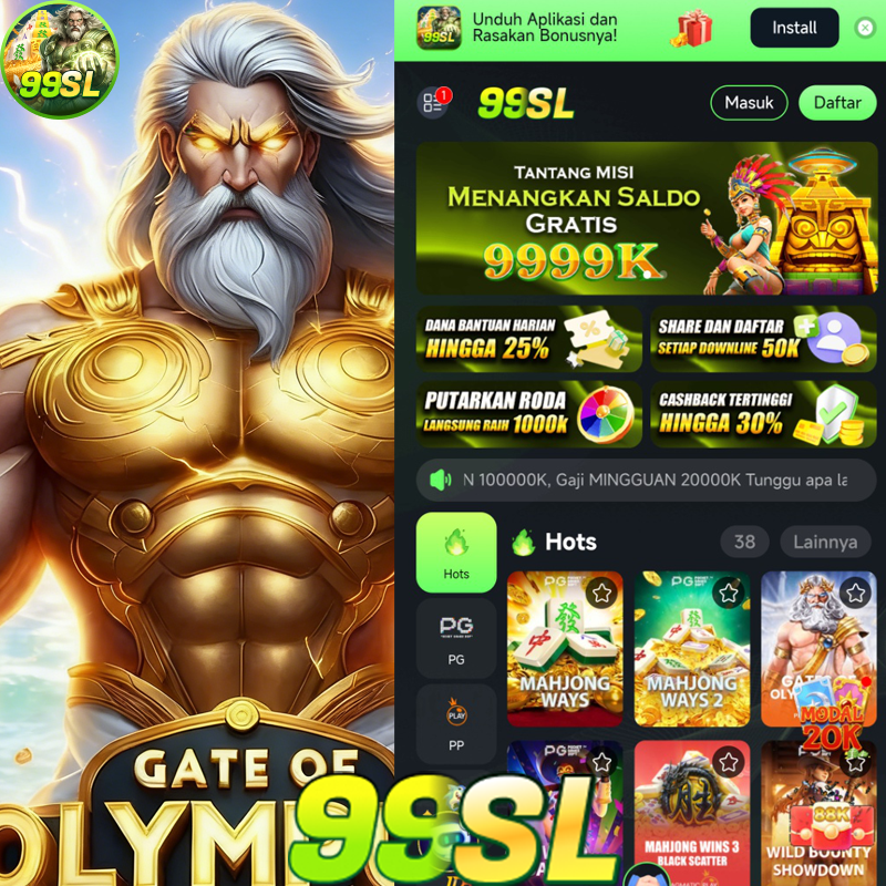 99SL - Portal Hiburan Game Online Mobile Resmi & Terpercaya