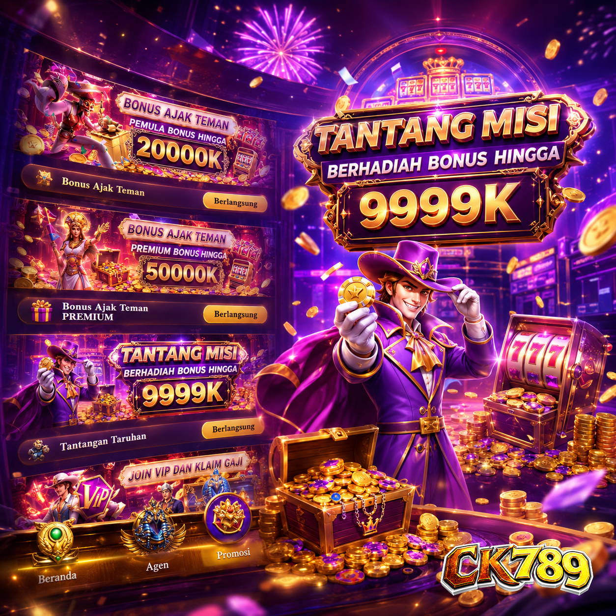 CK789 - Dowdload & Install Aplikasi Slot Asli Minimal Bet 400 Perak