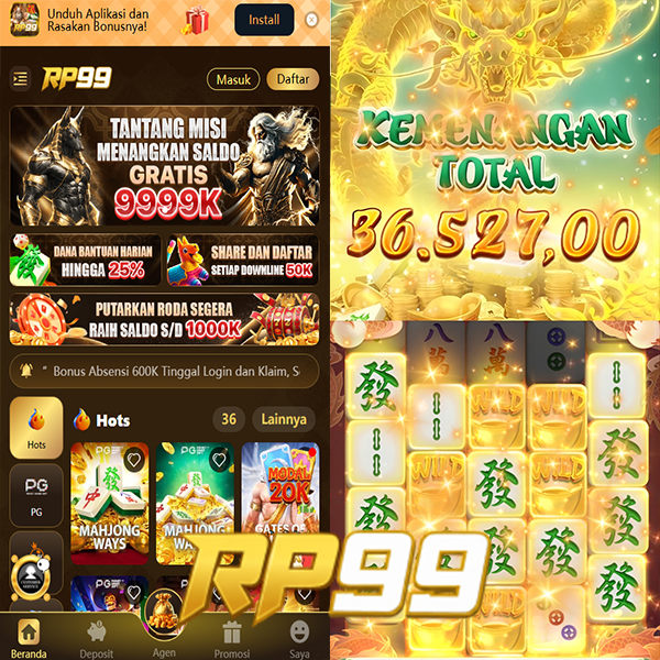 RP99 - Jelajahi Ragam Slot Online dengan Tema Menarik