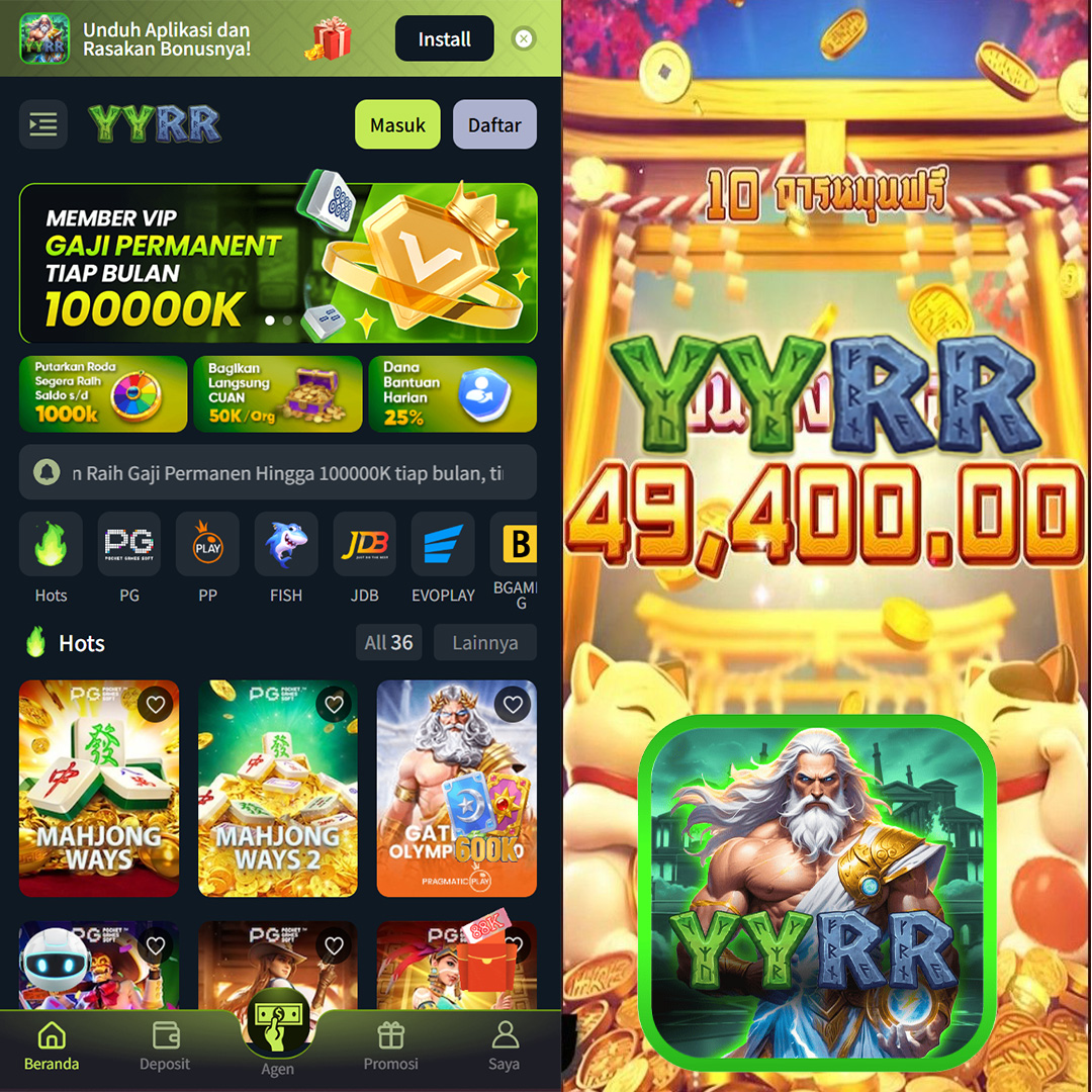 YYRR - Situs Resmi Slot Online dan Pilihan Game PG Soft